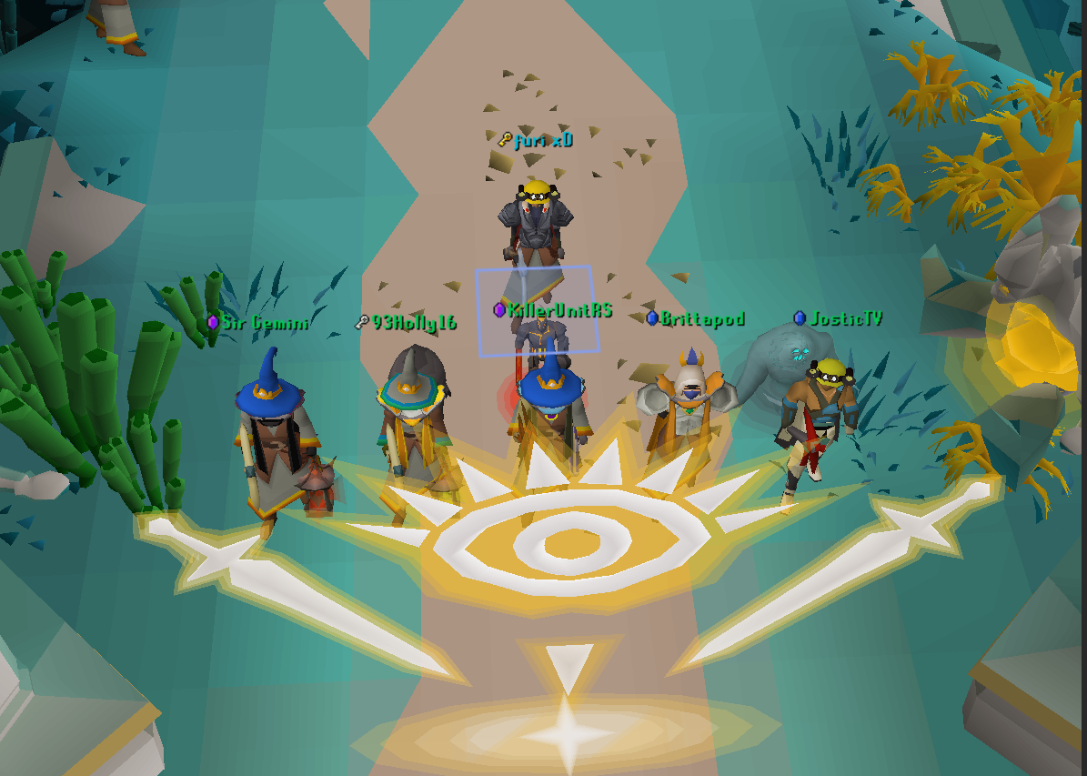 clan fam chillin' in the rift