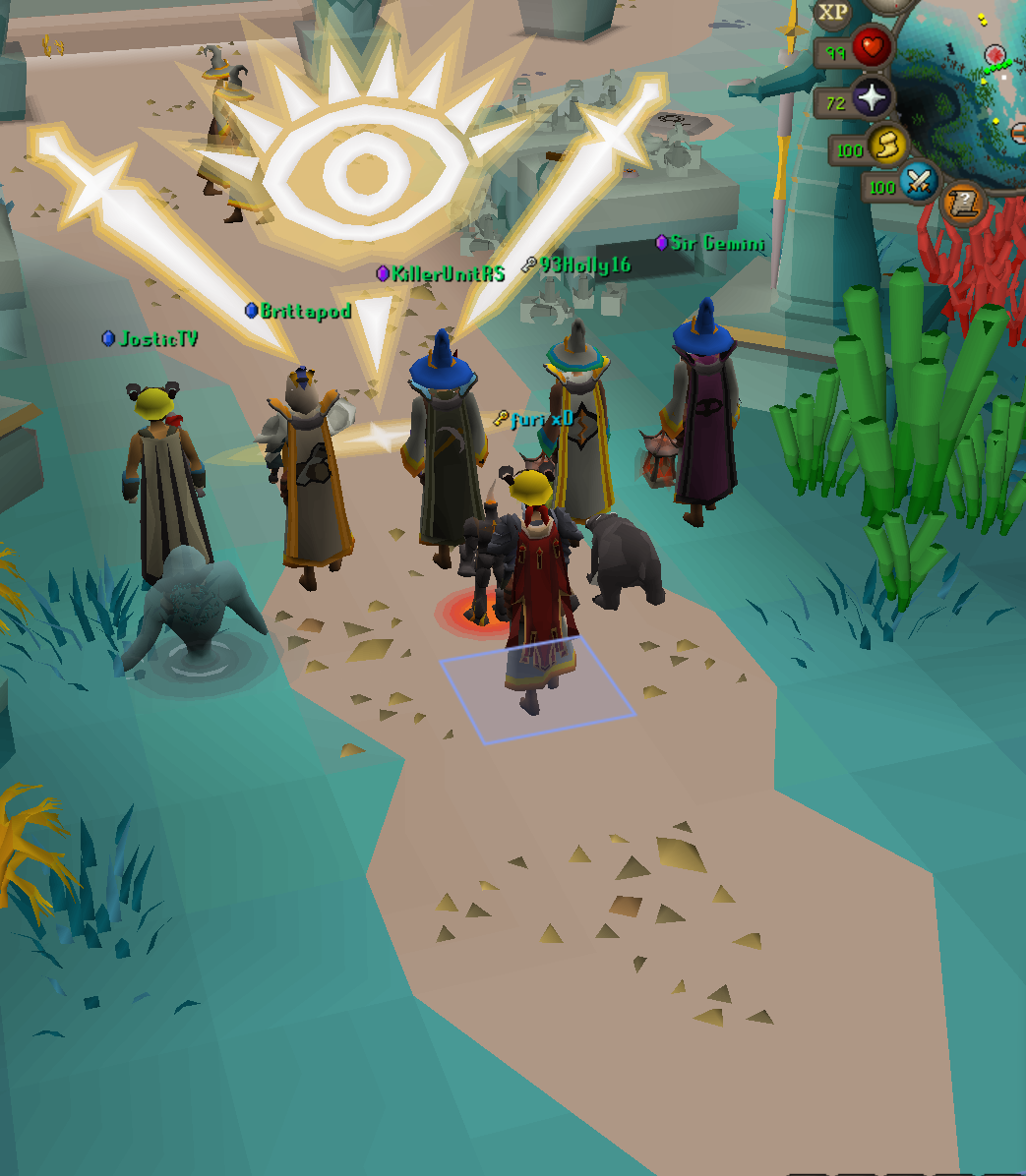 clan fam chillin' in the rift