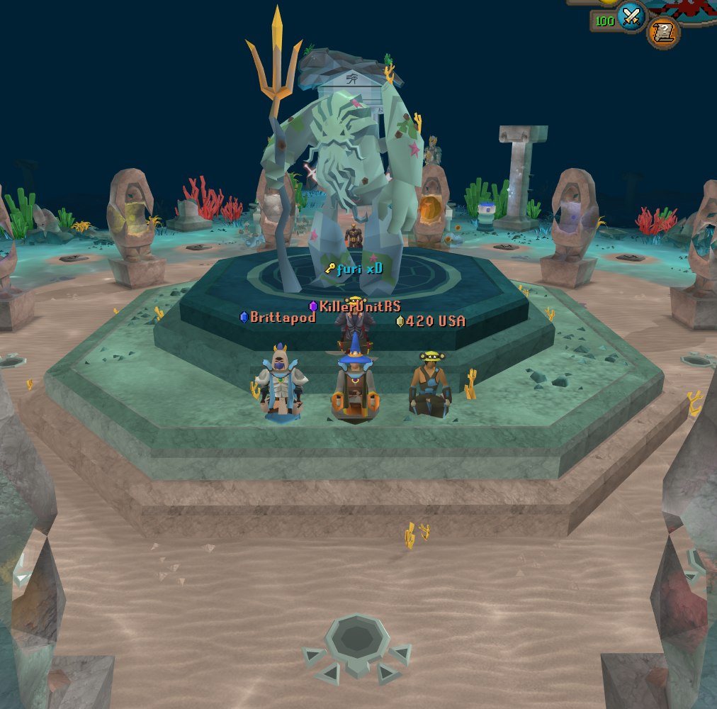 clan fam chillin' in the rift